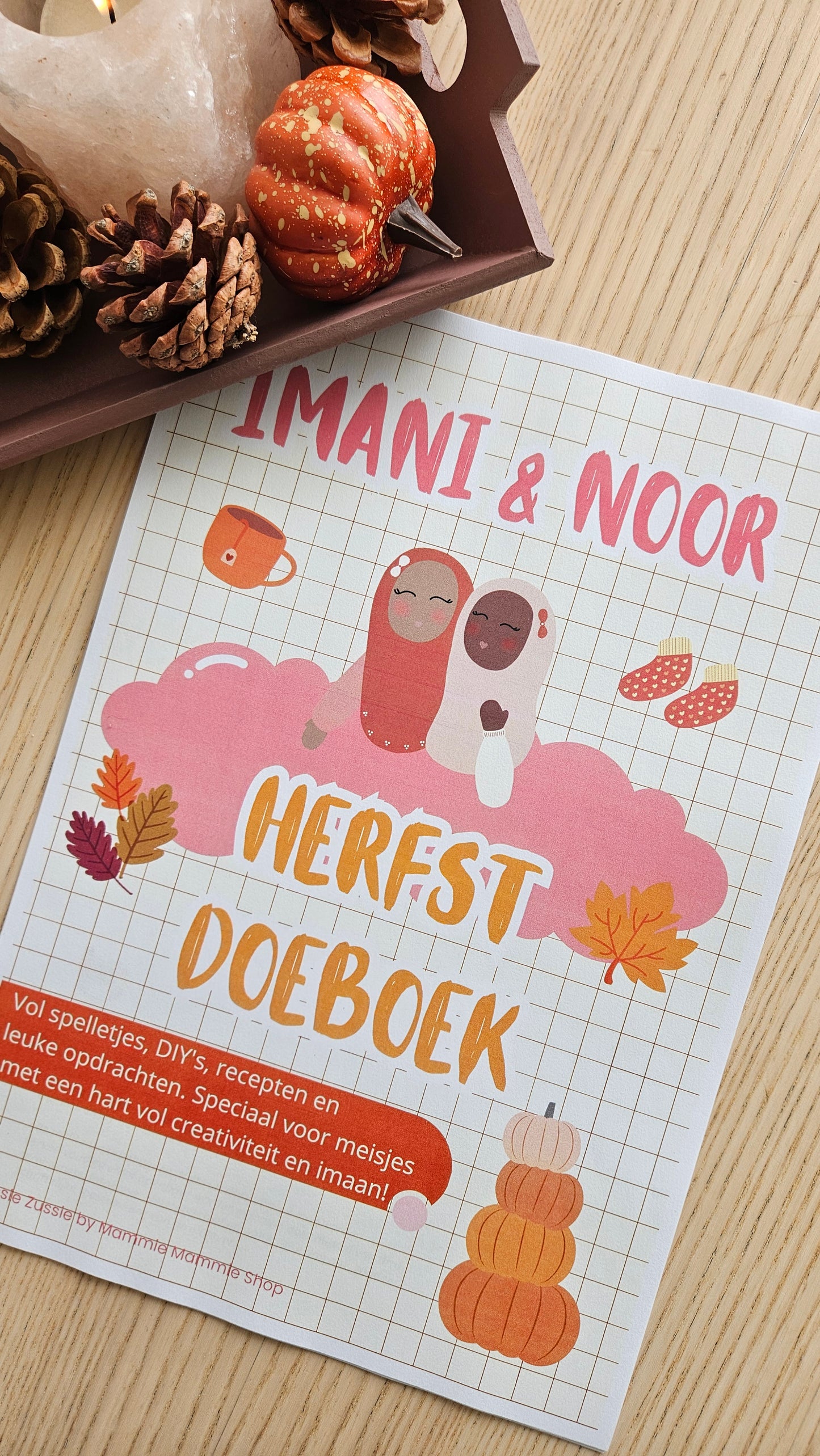 Imani & Noor Herfst Doeboek voor meiden