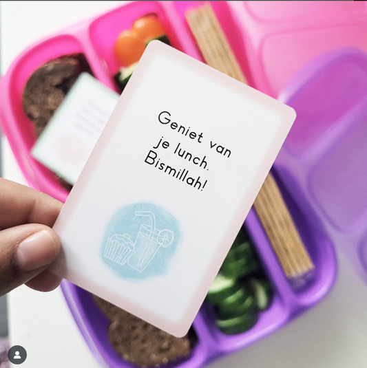 Broodtrommelkaarten - Sara en Hamza