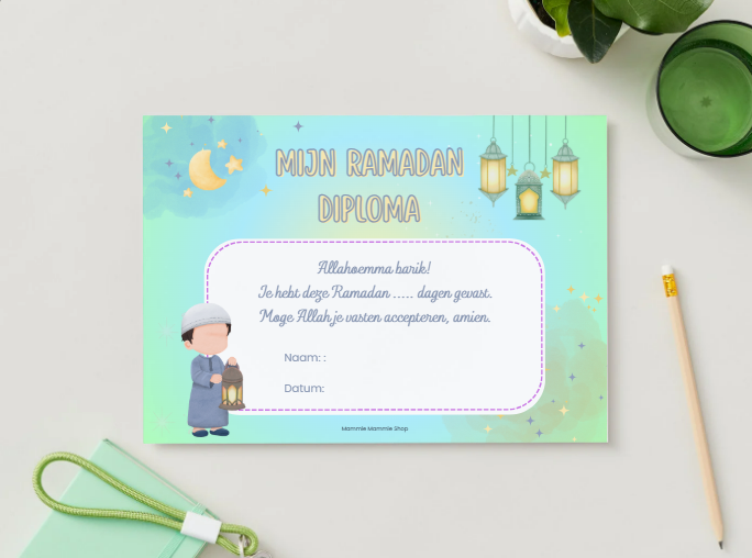 Ramadan diploma jongens