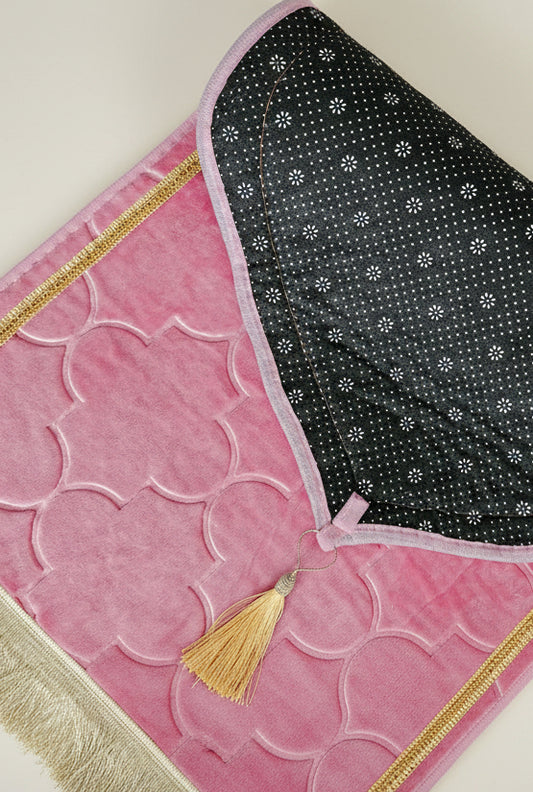 dikke gebedskleed roze