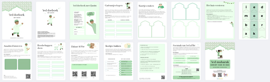 Het 'ied doeboek met Qasim - digitaal product