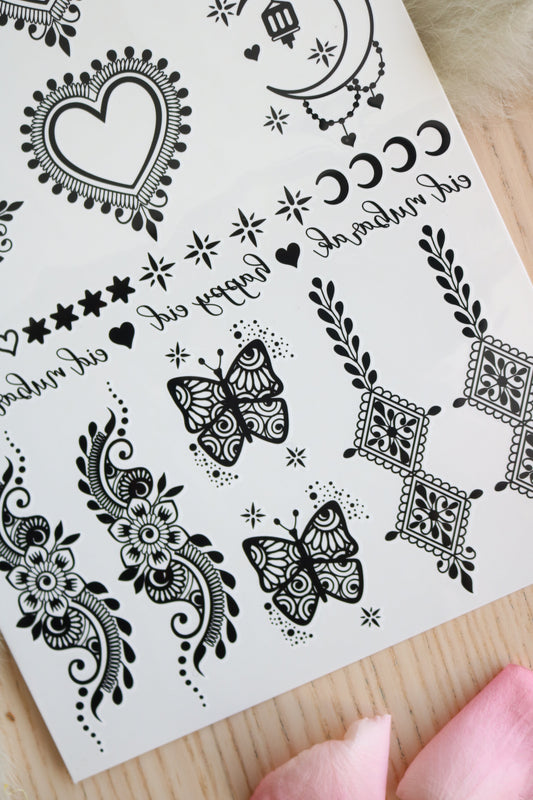 henna tattoo fessia stijl