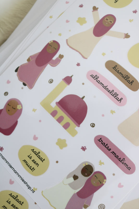 islam stickers meisjes