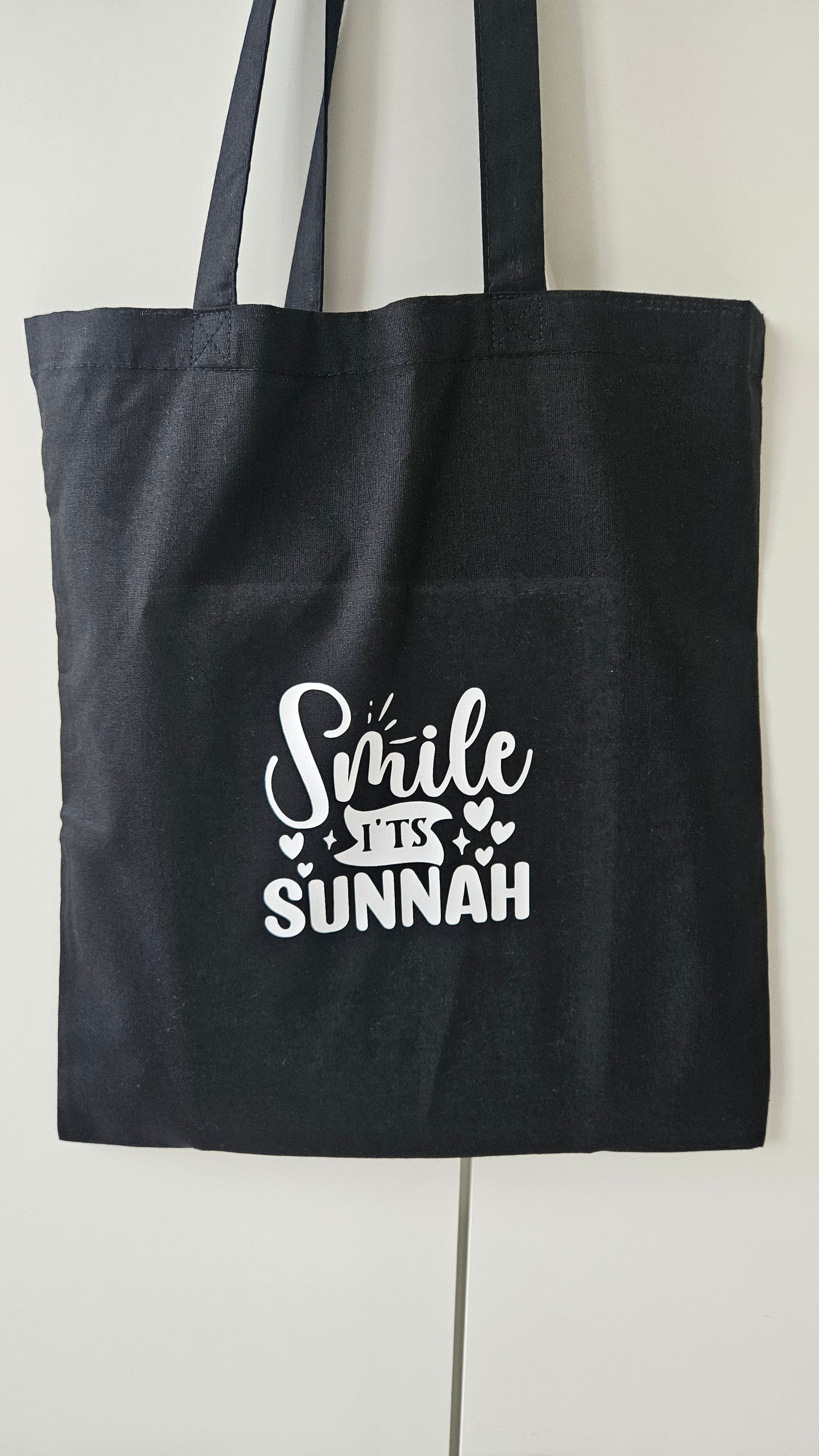 Islamitische totebag - smile its sunnah