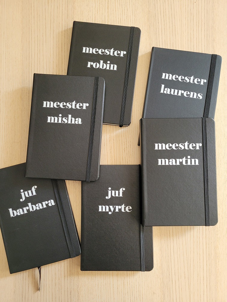 Gepersonaliseerd notitieboekje