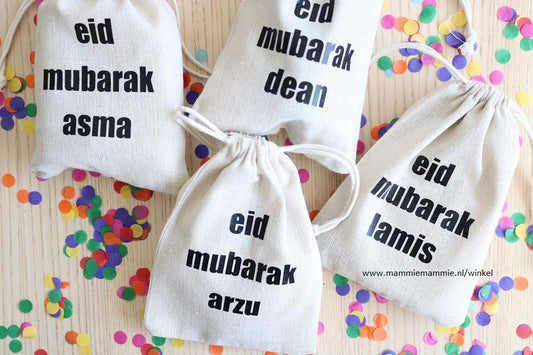 Eid zakje met naam