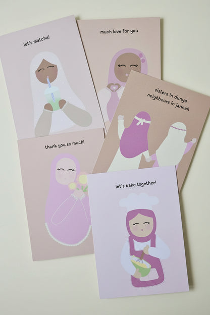 Kaartenset zusters in islam ukhti 