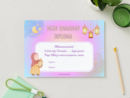 Ramadan diploma meisjes