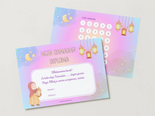 Ramadan tracker_diploma meisjes