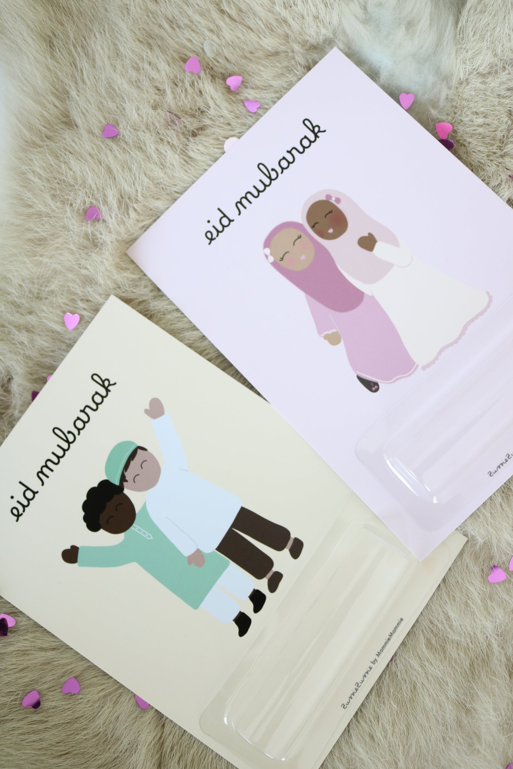 eid kaart met geldkoker