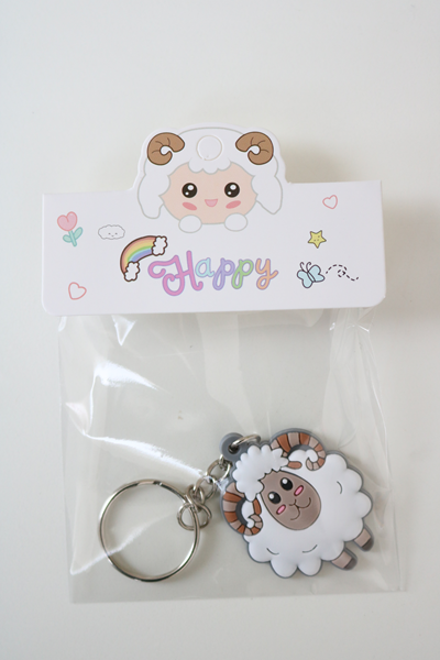 Schaapjes sleutelhanger