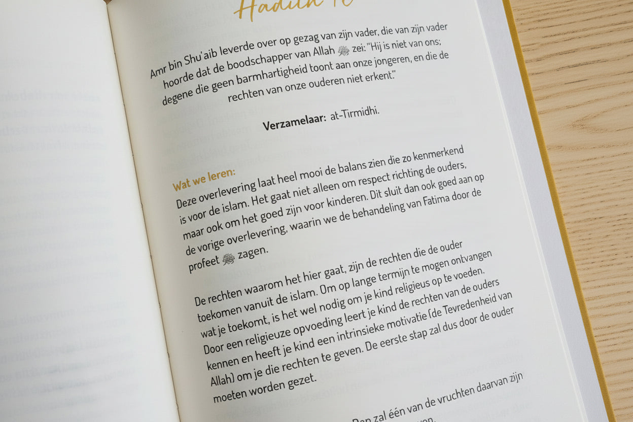 hadieth opvoeden van kinderen
