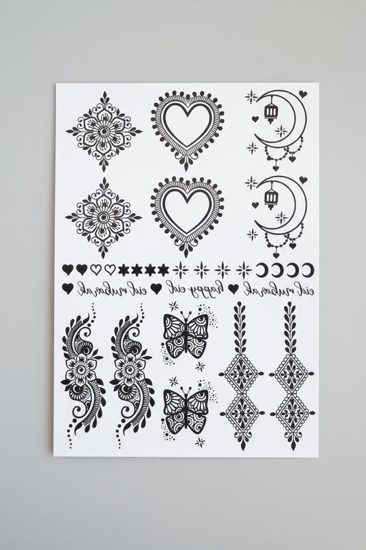 henna tattoos voor kinderen