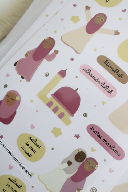 islam stickers meisjes