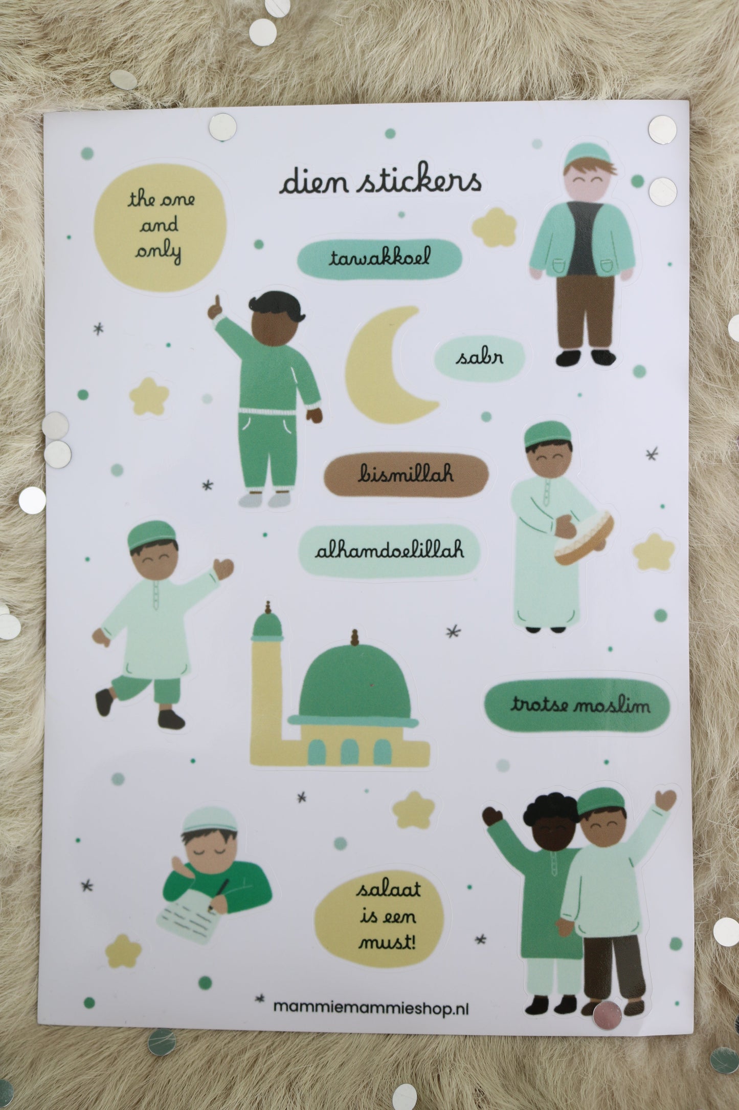islamitische stickers voor kinderen