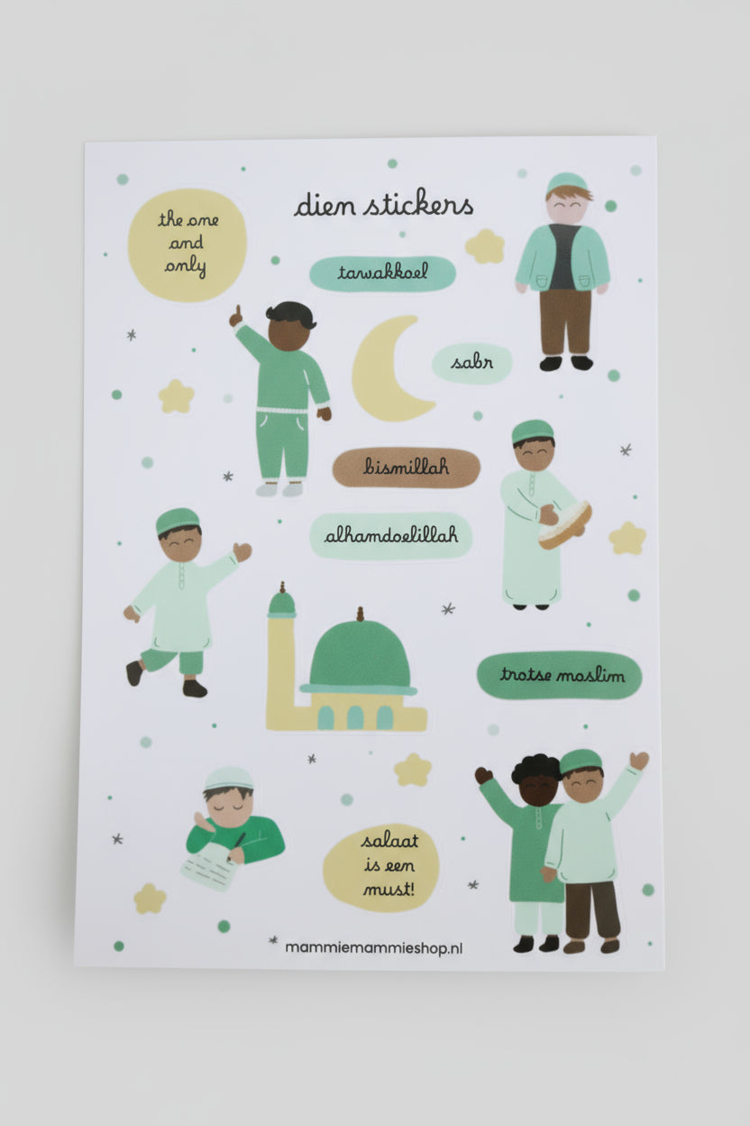 islamitische stickers voor kinderen