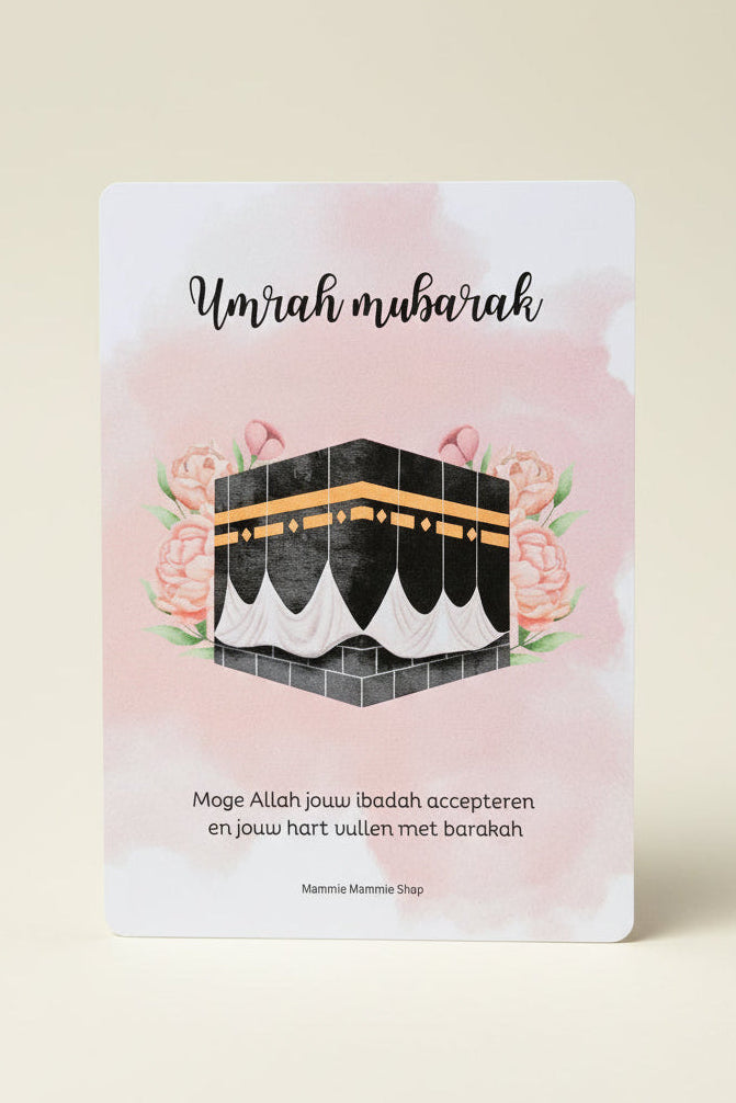 umrah mubarak poster kopen