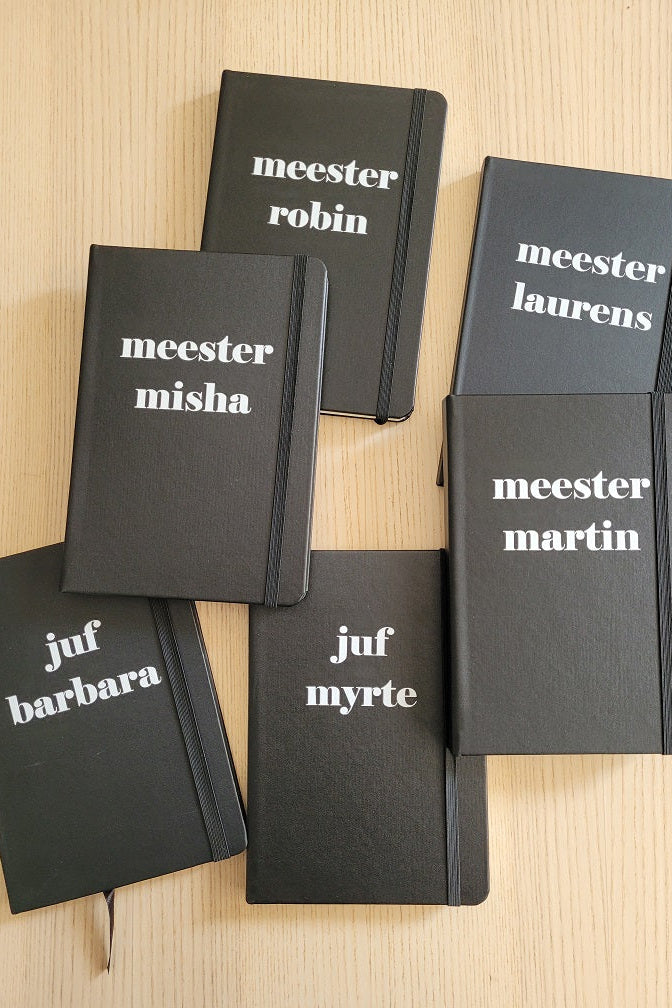 Gepersonaliseerd notitieboekje